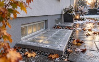 Kellerlichtschachtabdeckungen vor dem Winter: Schutz vor Frost, Nässe und Einbruch